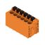 Printed circuit board terminals, 5.08 mm, Number of poles: 6, 180°, Solder pin length (l): 3.5 mm, tinned, orange, PUSH IN with actuator, Clamping range, max. : 2.5 mm², Box thumbnail 2