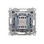 Surface-mounted box - an element extending a single box folded to multiple frames, (Complete product), Simon 24, IP20, white thumbnail 2
