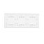 Double two-way switch with indicator light, 10AX, black thumbnail 2