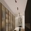 Wall lamp KARBON burgundy with a switch thumbnail 4