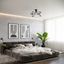 Chandelier LEVAR 6 black thumbnail 5