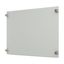 ProfiSNAP Front Plate, for enclosure width 400mm, H=250mm, blind thumbnail 1