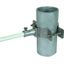 Pipe clamp  D 70-90mm StSt with socket ZDC D 16mm  f. DEHNiso thumbnail 1