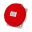 Socket 32A/400V 5-pole IP67 built-in inclined thumbnail 1