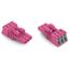 Socket 3-pole Cod. B pink thumbnail 3