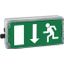 Ex-escape sign luminaires EXIT for zone 1/21, Pictogram: EN 1838, Arrow: 6 Clock thumbnail 2
