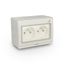 G2N IP55 surface-mounted double socket "AQUA55" thumbnail 1