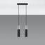 HANGING LAMP BORGIO 2 BLACK GU10 2X40W IP20 thumbnail 5