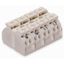 4-conductor chassis-mount terminal strip with ground contact N-PE-L1-L thumbnail 1