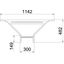 LAA 630 R3 FT Add-on tee for cable ladder 60x300 thumbnail 2