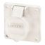 Built-in wall socket 32A 3P 12H 50V IP44 thumbnail 1