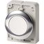 M30C-FD-W Pushbutton, RMQ-Titan, Flat, momentary, White, Blank, Metal bezel thumbnail 4