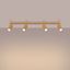 GOLD CARBON CEILING LAMP OBLONG STRIP WITH 4 REFLECTORS thumbnail 7