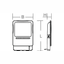 HB 450, 20 W, 2200 lm, 840, black, on/off Spotlights, L 150 B 112 H 33 thumbnail 4