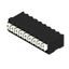 Printed circuit board terminals, 3.50 mm, Number of poles: 9, 90°, Solder pin length (l): 1.5 mm, black, PUSH IN with actuator, Clamping range, max. : 1.5 mm², Tape thumbnail 4