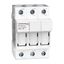 Fuse Carrier 3-pole, 32A, 10x38 thumbnail 1