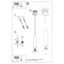 HANGING LAMP LAGOS 1 GREEN OLIVE 1XGU10 thumbnail 9