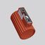 CARBON RED OCHRE WALL LAMP, DOWNWARD LIGHT, DECORATIVE GU10 LAMPSHADE thumbnail 4