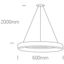 BLACK PENDANT LED 40W WW IP20 230V thumbnail 2