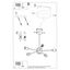 LANGO 5 BLACK CHANDELIER E27 5X60W IP20 thumbnail 7
