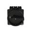 P3 Main switch, 80 A,Rear mounting, 3 pole, Form V/SVB, Black, Door co thumbnail 7