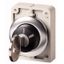 M30I-FWRS-X95 Key-operated actuator, Flat Front, maintained, 2 positions, Key withdrawable: I, II, Bezel: stainless steel thumbnail 1