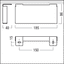 ERGOSIGN 80 P MSC bracket - Surface-mount bracket thumbnail 2