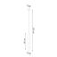 HANGING LAMP WEZYR 1 BLACK G9 1X40W IP20 thumbnail 3
