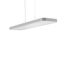 TRIONA rectangle, 49 W, 6250 lm, 830, silver, DALI Pendant luminaires, thumbnail 2