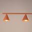 Chandelier NOX 4L red ochre thumbnail 5