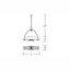 Pendant attachment L 120 B 19 H 24 LP 230-5000 colour: uncoated thumbnail 3