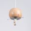 Pendant lamp PEKKA 1 white/natural wood thumbnail 4