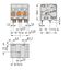 PCB terminal block 16 mm² Pin spacing 10 mm gray thumbnail 3