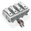 Lighting connector push-button, external for Linect® white thumbnail 2