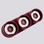 Ceiling lamp MODO 3 burgundy Gx53 thumbnail 6