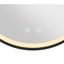 TRUKKO 60 mirror Ø 60 cm, chrome, black edge thumbnail 1