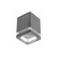 Ceiling luminaire RIVEN, aluminum, IP54, max. 35 W, square, graphite thumbnail 1