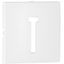 COVER PLATE F/T8 FRENCH TELEP SOCKET WHITE thumbnail 2