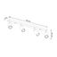 CEILING LAMP BERG 4 NATURAL WOOD GU10 4X40W IP20 thumbnail 4