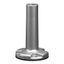 Plastic Fixing Plate with Pole in silver thumbnail 1