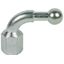 Fixed ball point D 20mm angled (90°) with M12 female thread thumbnail 1