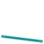 SIVACON, trim strip, W: 1200 mm, top, Siemens logo, cutout left, petrol thumbnail 1