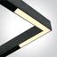 BLACK 25W CORNER LIGHT WW 48V IP20 MAXI thumbnail 1
