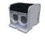 STB 300-2 Rail-mounted terminal block Al/Cu 87920 SIMBLOCK black thumbnail 1