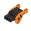 PCB plug-in connector, female plug, 3.50 mm, Number of poles: 3, 180°, PUSH IN with actuator, Clamping range, max. : 1.5 mm², Box thumbnail 3