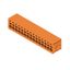 Printed circuit board terminals, 5.00 mm, Number of poles: 15, 90°, Solder pin length (l): 3.5 mm, tinned, orange, PUSH IN without actuator, Clamping range, max. : 2.5 mm², Box thumbnail 4