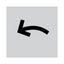 912LQ25 Insert label, transparent, arrow symbol thumbnail 4