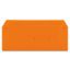 End and intermediate plate 2 mm thick orange thumbnail 3