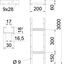 LLIS 620 3 FT Cable ladder perforated rung, welded 60x200x3000 thumbnail 2