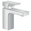 Vernis Shape 100 sink mixer, with pop-up, chrome thumbnail 1